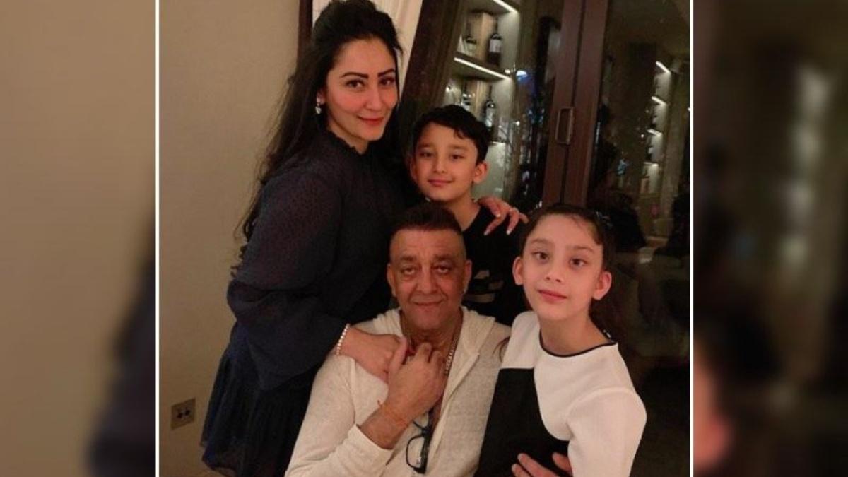 संजय दत्त और उनका परिवार 