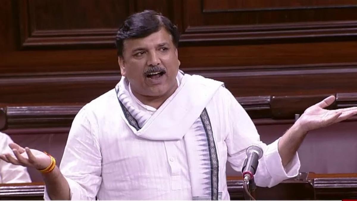 आम आदमी पार्टी के राज्यसभा सांसद संजय सिंह