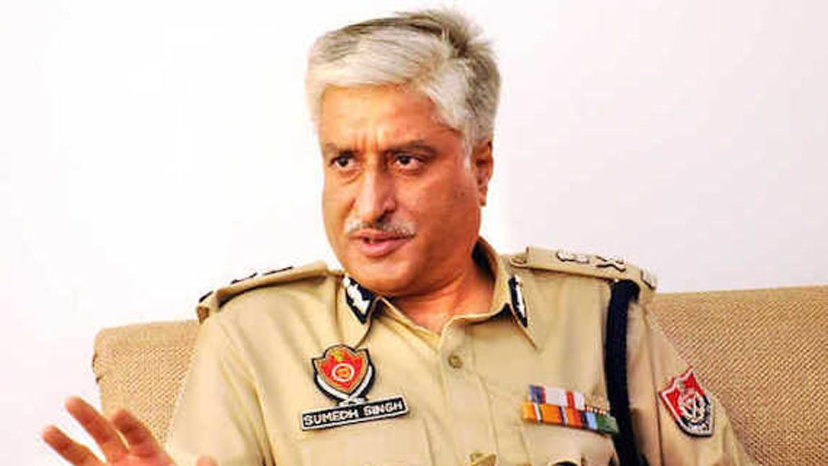 पंजाब के पूर्व डीजीपी सुमेध सैनी (फाइल फोटो)
