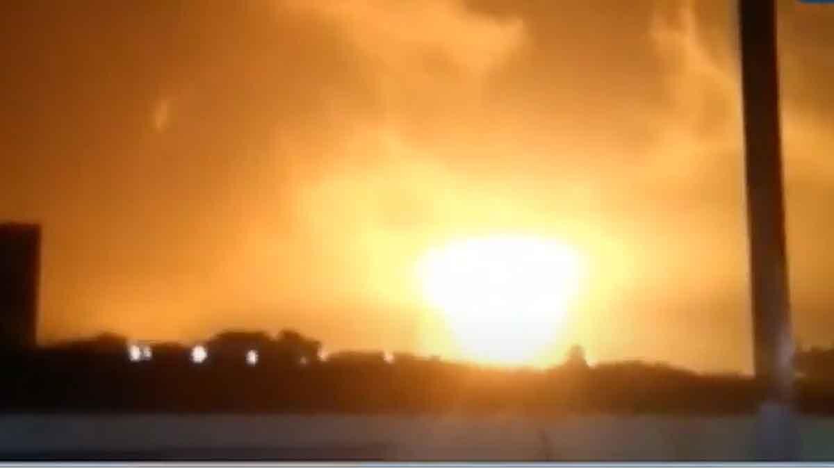 ONGC के प्लांट में लगी भीषण आग