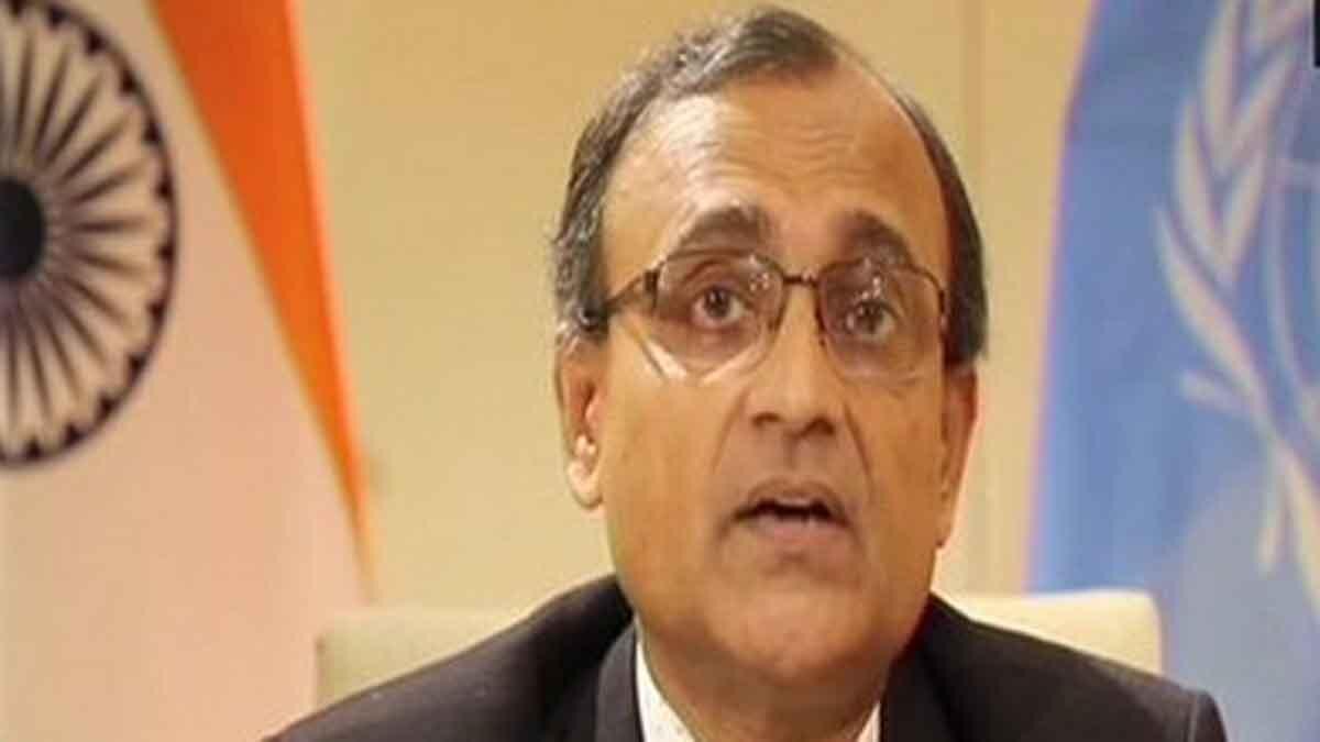  संयुक्त राष्ट्र में भारत के स्थायी प्रतिनिधि टीएस त्रिमूर्ति