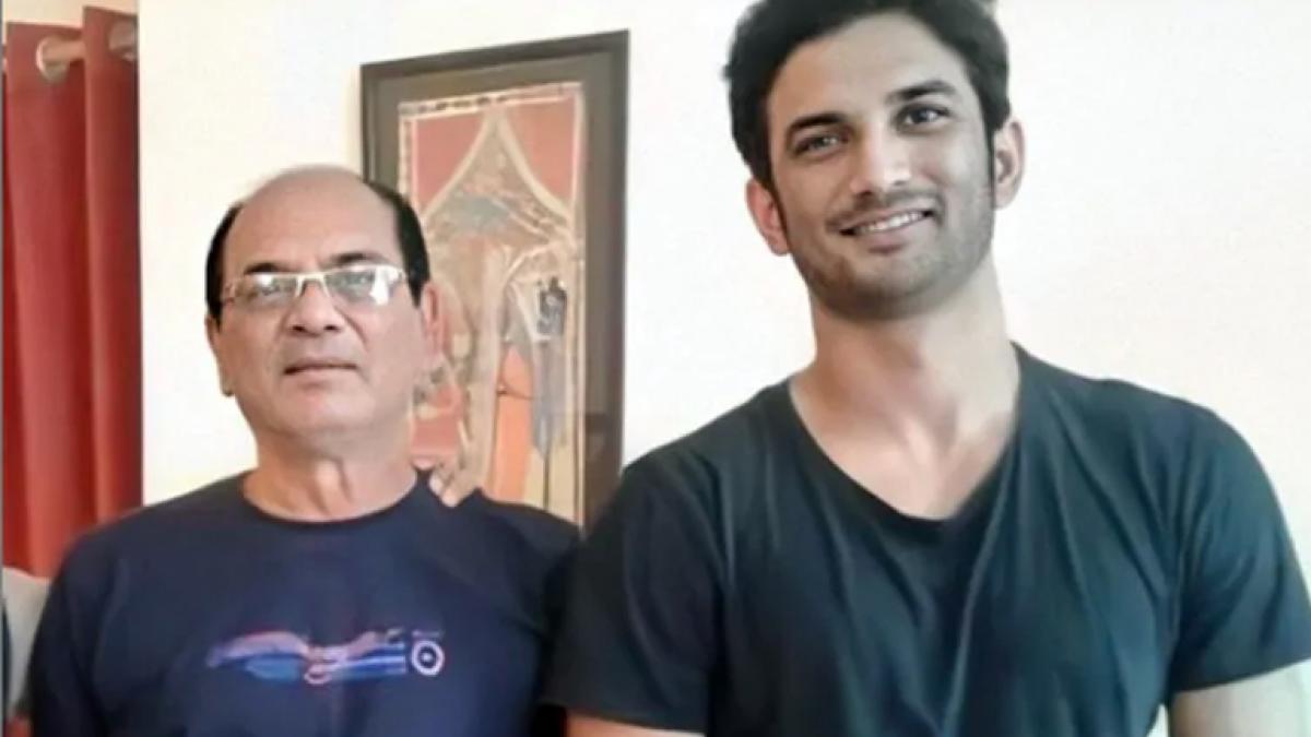 सुशांत सिंह राजपूत अपने पिता के साथ