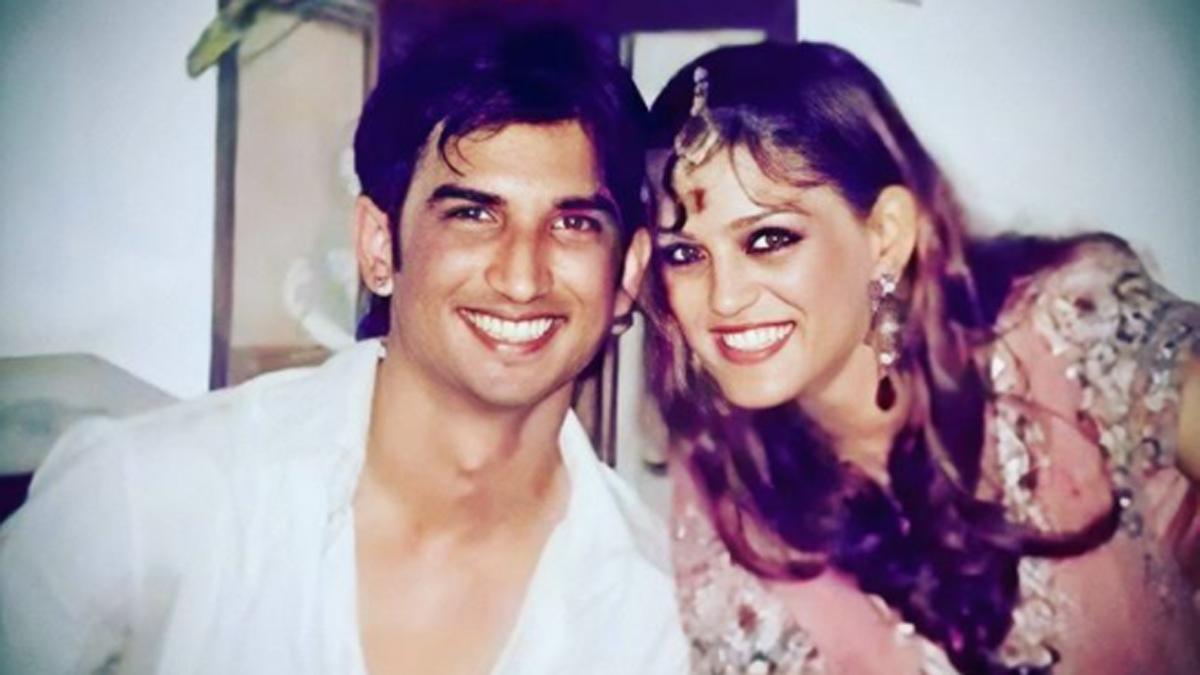 सुशांत अपनी बहन श्वेता के साथ