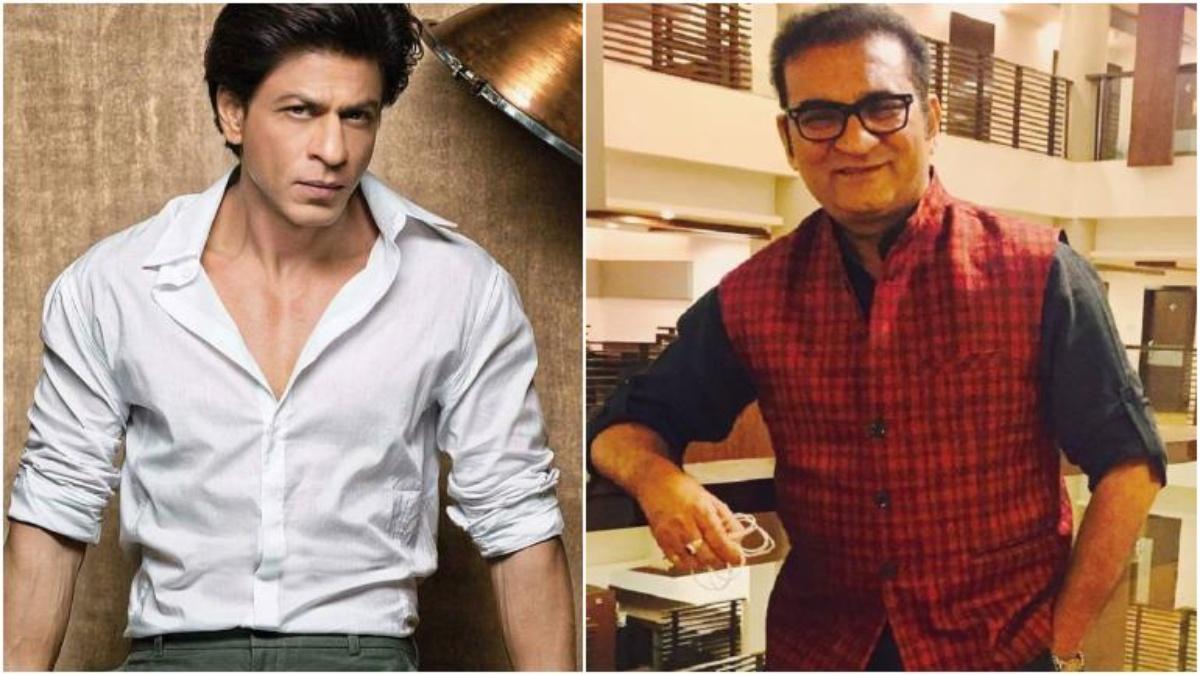 शाहरुख खान और अभिजीत भट्टाचार्य 