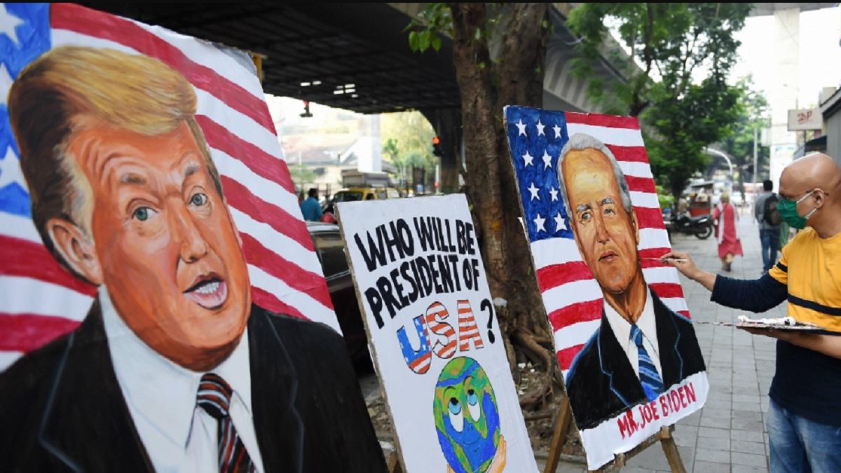 मुकाबला जो बिडेन और डोनाल्ड ट्रंप के बीच है