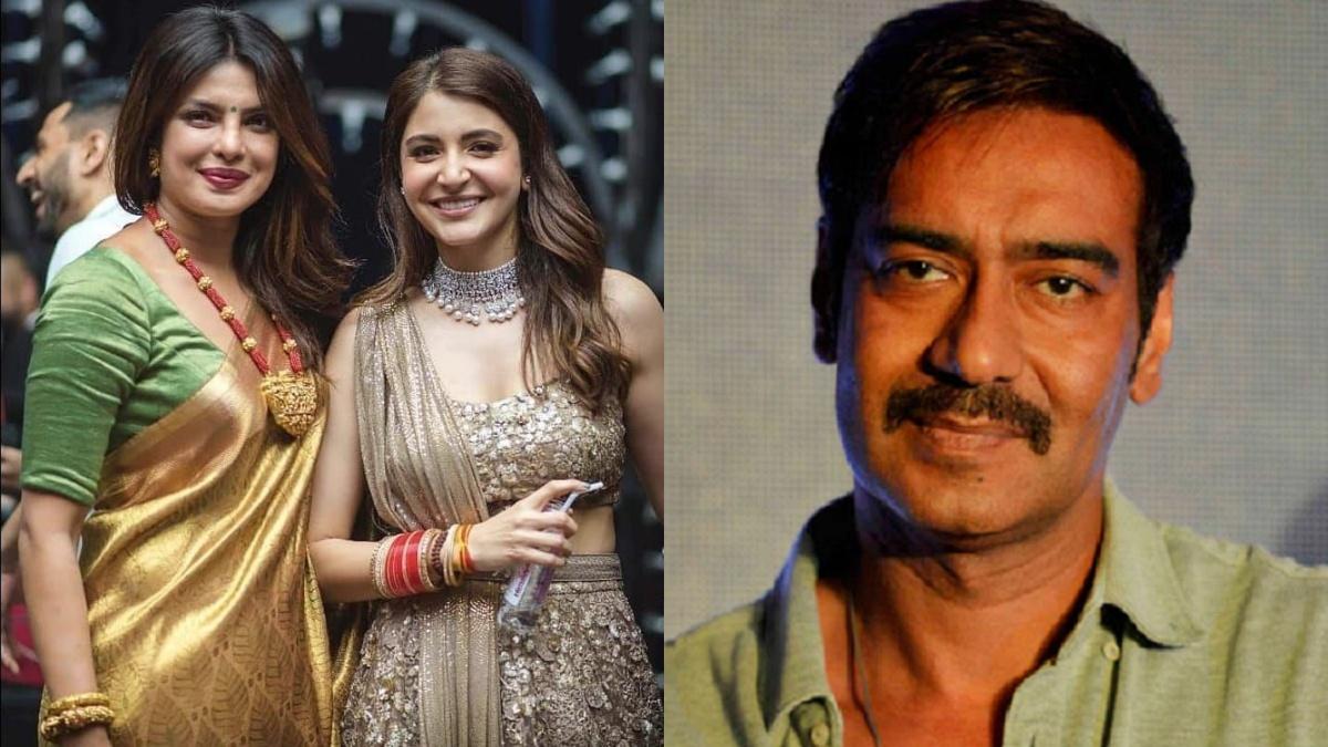 प्रियंका चोपड़ा, अनुष्का शर्मा और अजय देवगन 