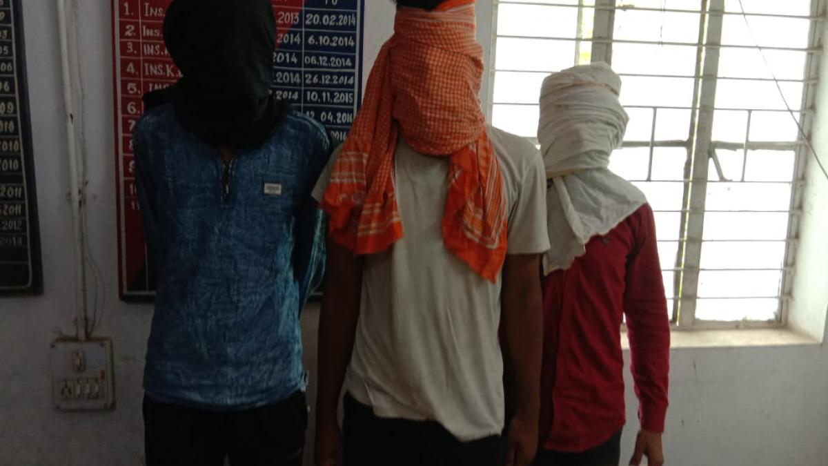 JDU नेता पर हमले के मामले में गिरफ्तार आरोपी (फोटो-आजतक)