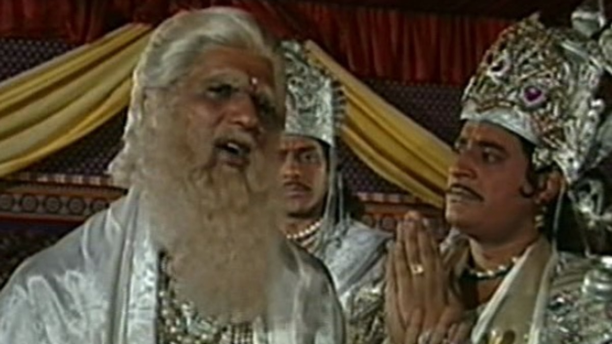 महाभारत में मुकेश खन्ना और गजेंद्र चौहान