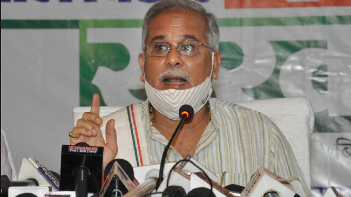छत्तीसगढ़ के मुख्यमंत्री भूपेश बघेल (फोटो-PTI) 