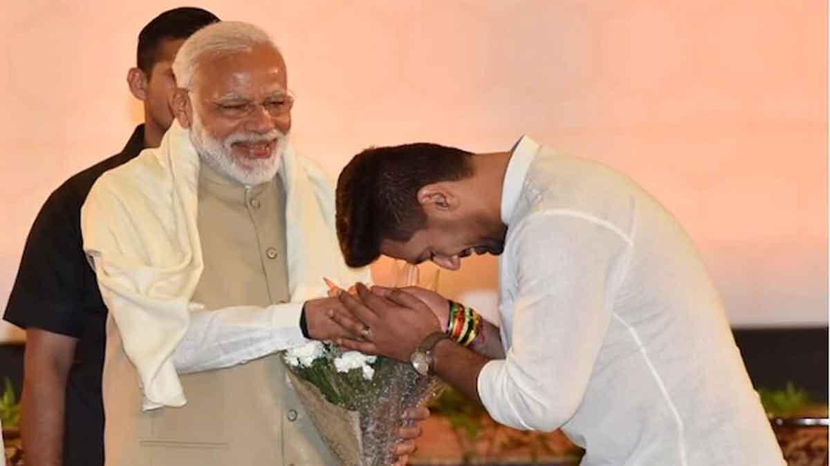 नरेंद्र मोदी और चिराग पासवान