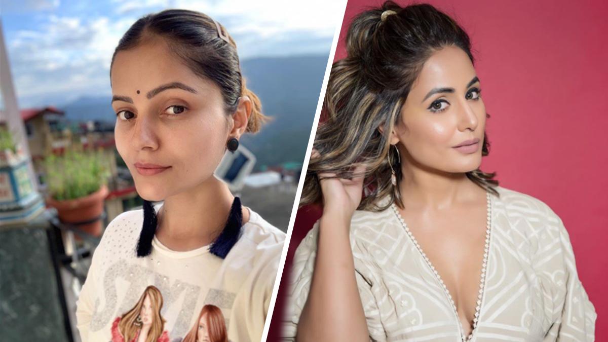 हिना खान और रुबीना दिलैक