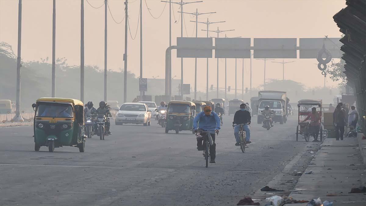 Delhi Air Pollution: वायु प्रदूषण (फोटो-PTI)