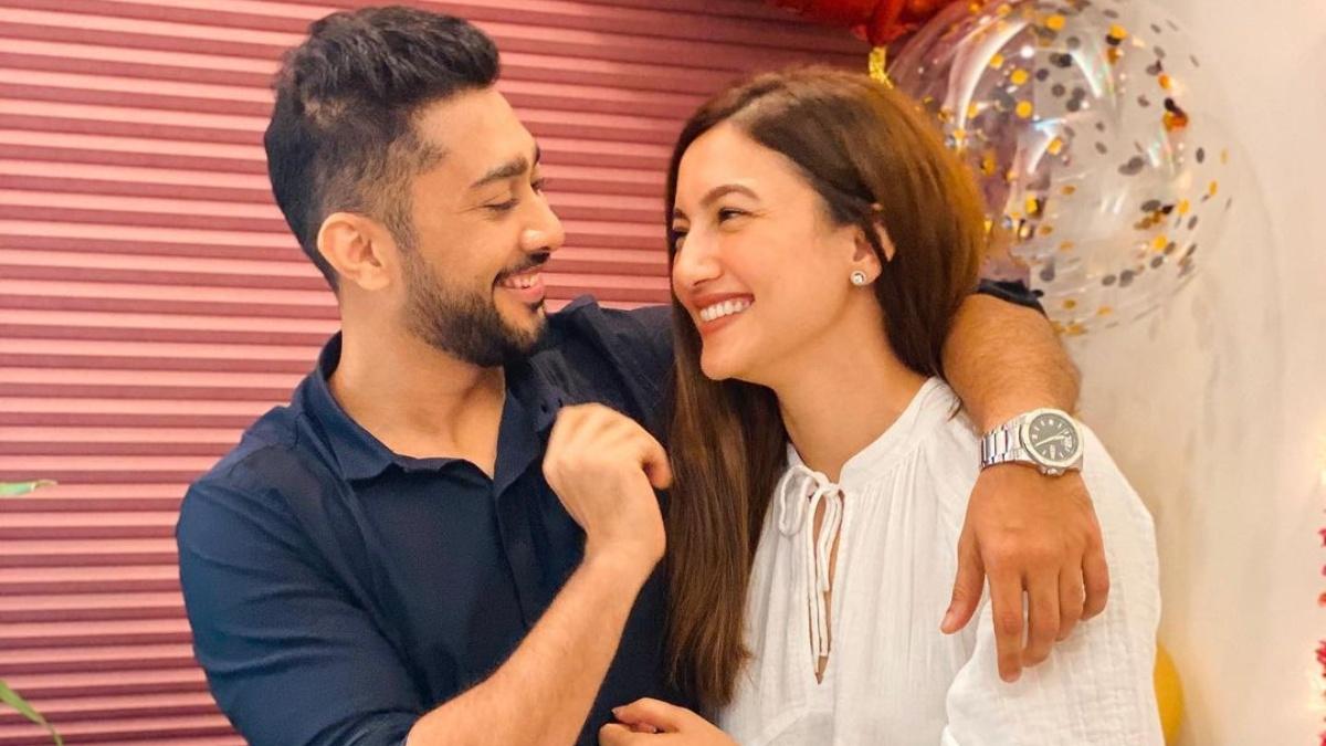 जैद दरबार और गौहर खान 