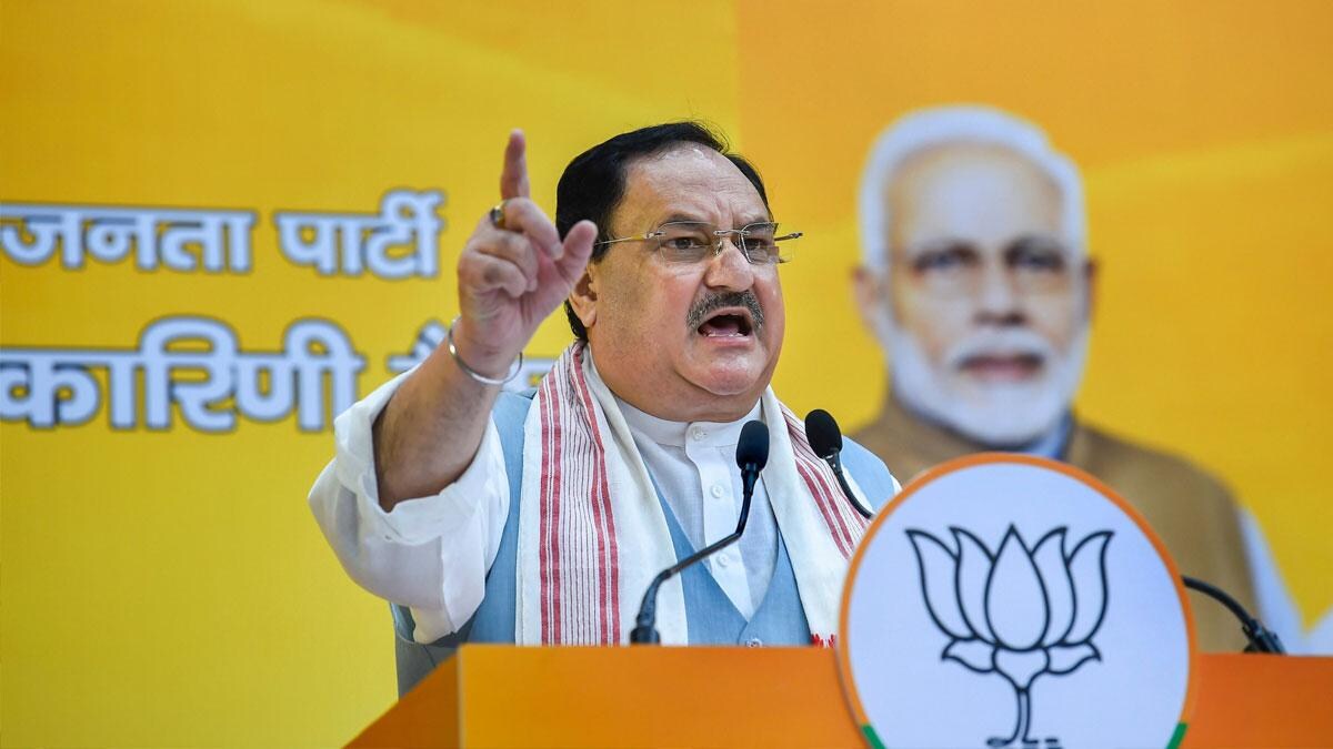 जेपी नड्डा (फाइल फोटो- पीटीआई) जेपी नड्डा (फाइल फोटो- पीटीआई)