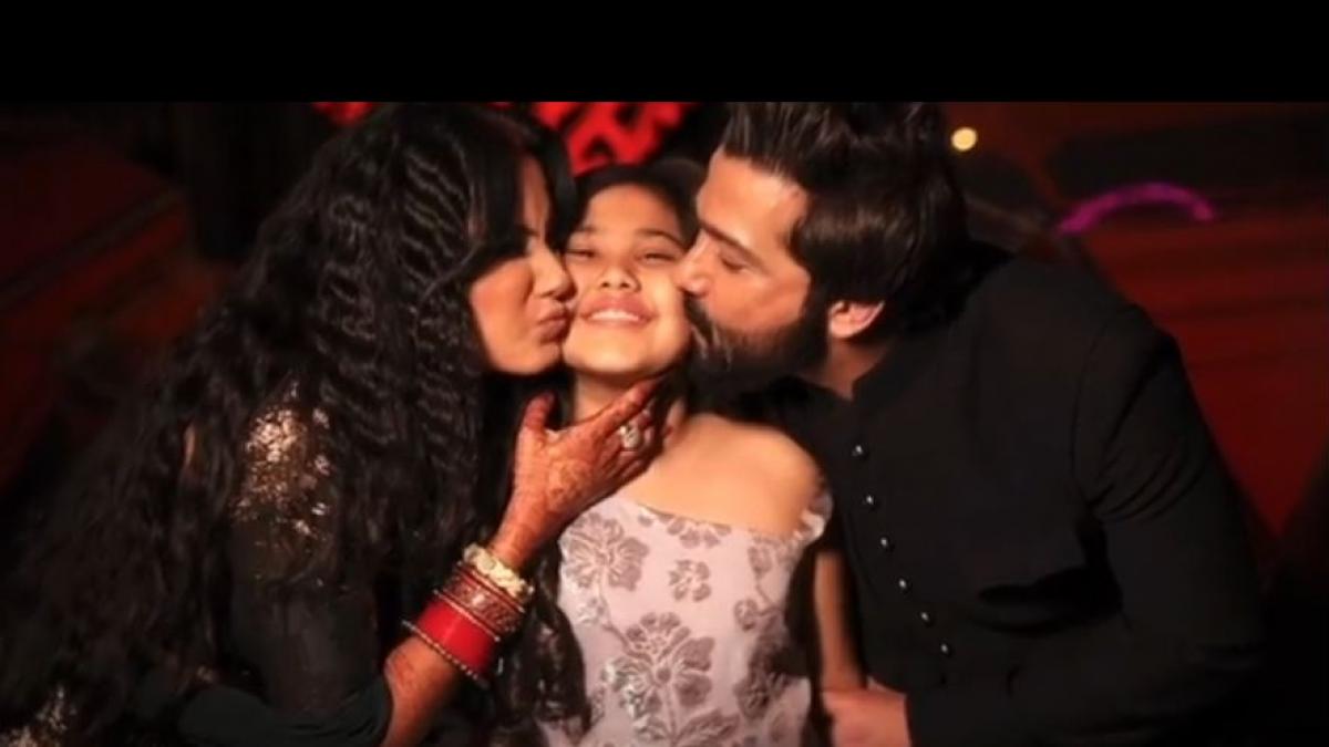 बेटी संग काम्या और शलभ