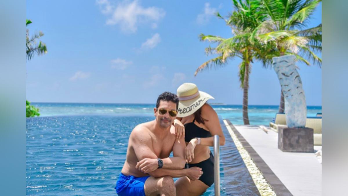 नेहा धूपिया और अंगद बेदी