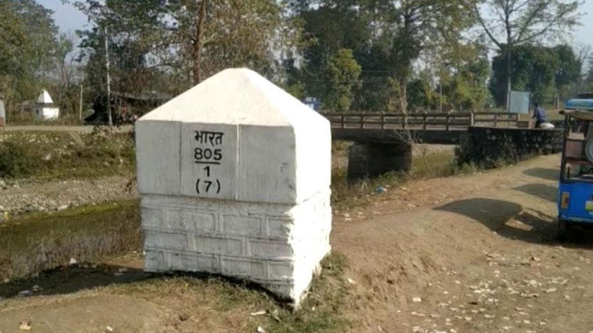 भारत नेपाल बॉर्डर पर नेपाल सीमा क्षेत्र में भारतीय व्यापारी गिरफ्तार (फोटो-राजेश)