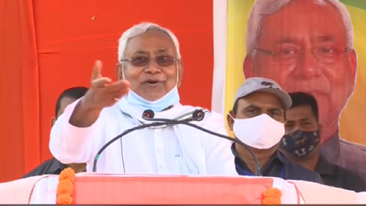 बिहार के मुख्यमंत्री नीतीश कुमार