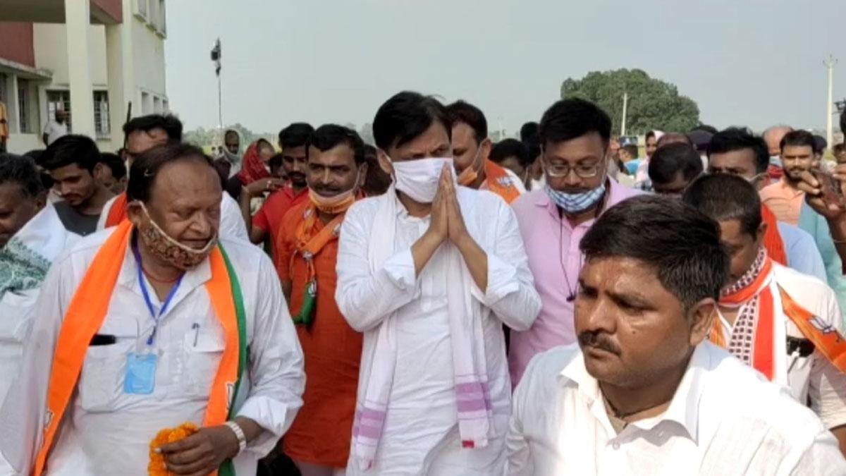 नित्यानंद राय ने जनता से सातों सीटों पर जिताने की अपील की (फोटो आजतक)