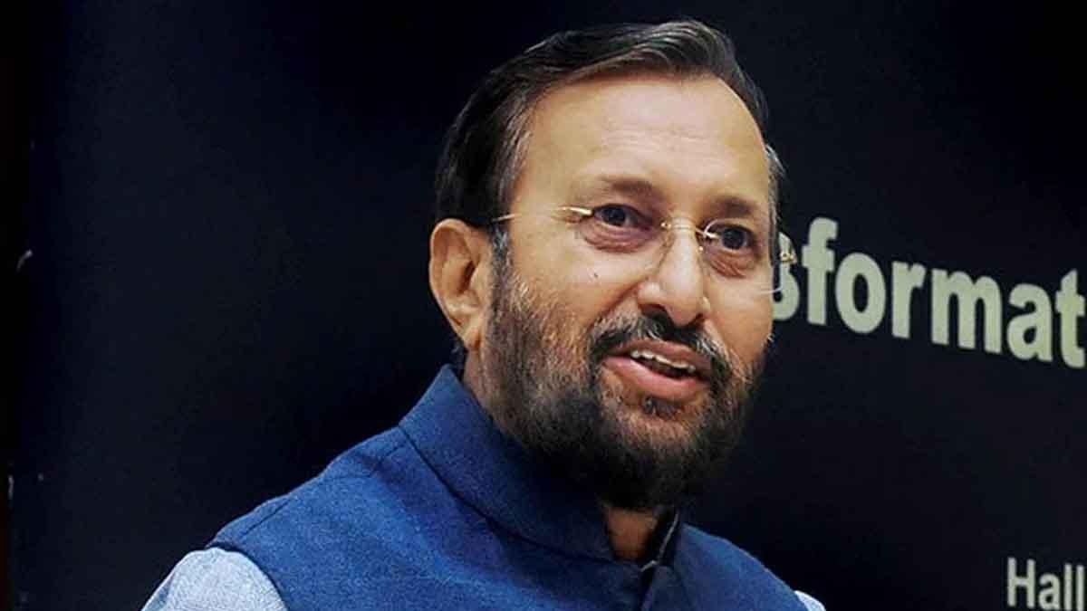 केंद्रीय मंत्री प्रकाश जावड़ेकर (फाइल फोटो)