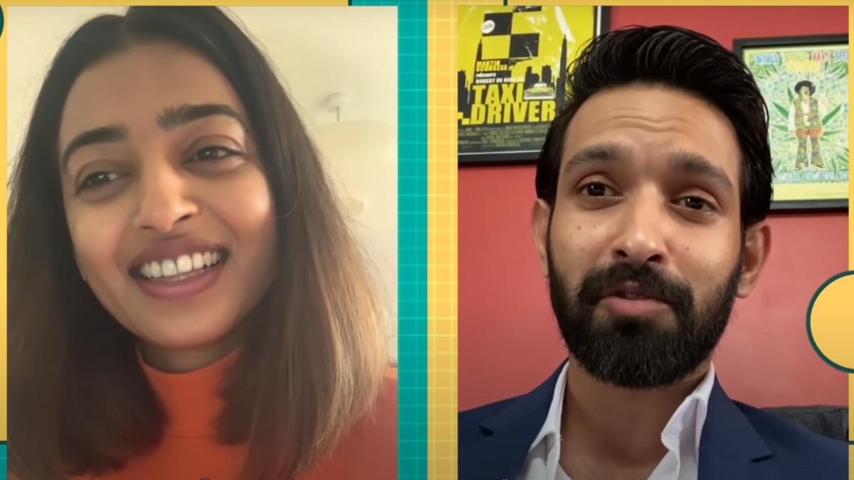 राधिका आप्टे और विक्रांत मैसी 