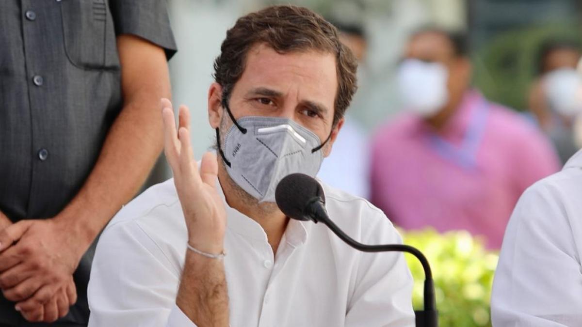 कांग्रेस नेता राहुल गांधी ने साधा निशाना (INC)