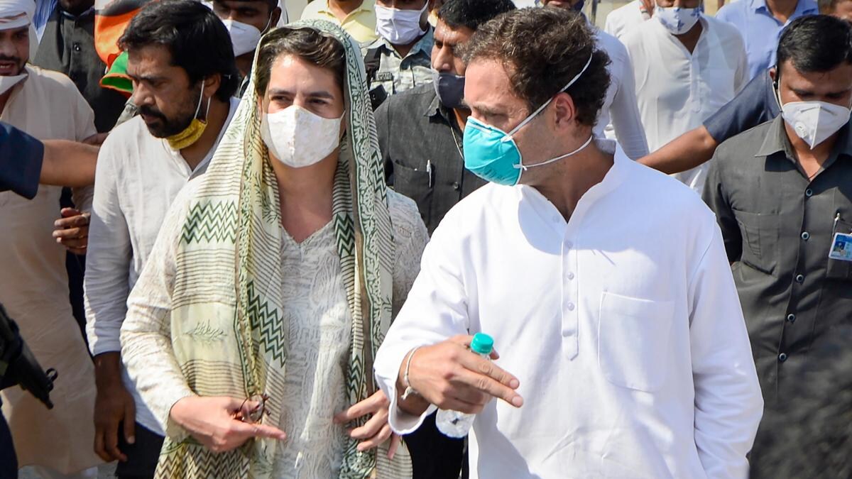 रेप के मामलों पर सियासत: हाथरस में कांग्रेस का हल्लाबोल, तो राजस्थान के बारां में टीम भेजेगी बीजेपी - Hathras gangrape case congress vs bjp political fight rahul gandhi ...