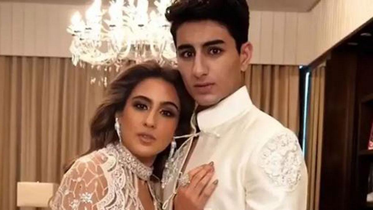 सारा अली खान और इब्राहिम अली खान