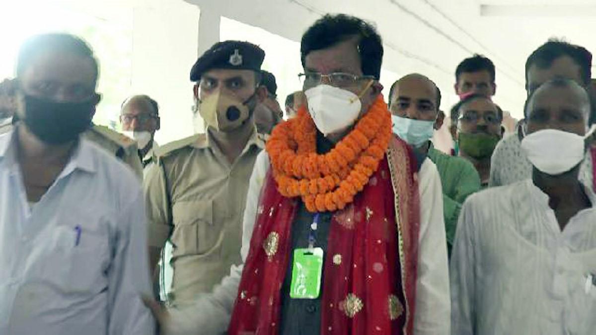 कांग्रेस अध्यक्ष मदन मोहन झा (फोटो आजतक)