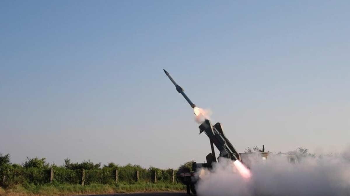 क्विक रिएक्शन मिसाइल का आज बालासोर में सफल परीक्षण (ANI)