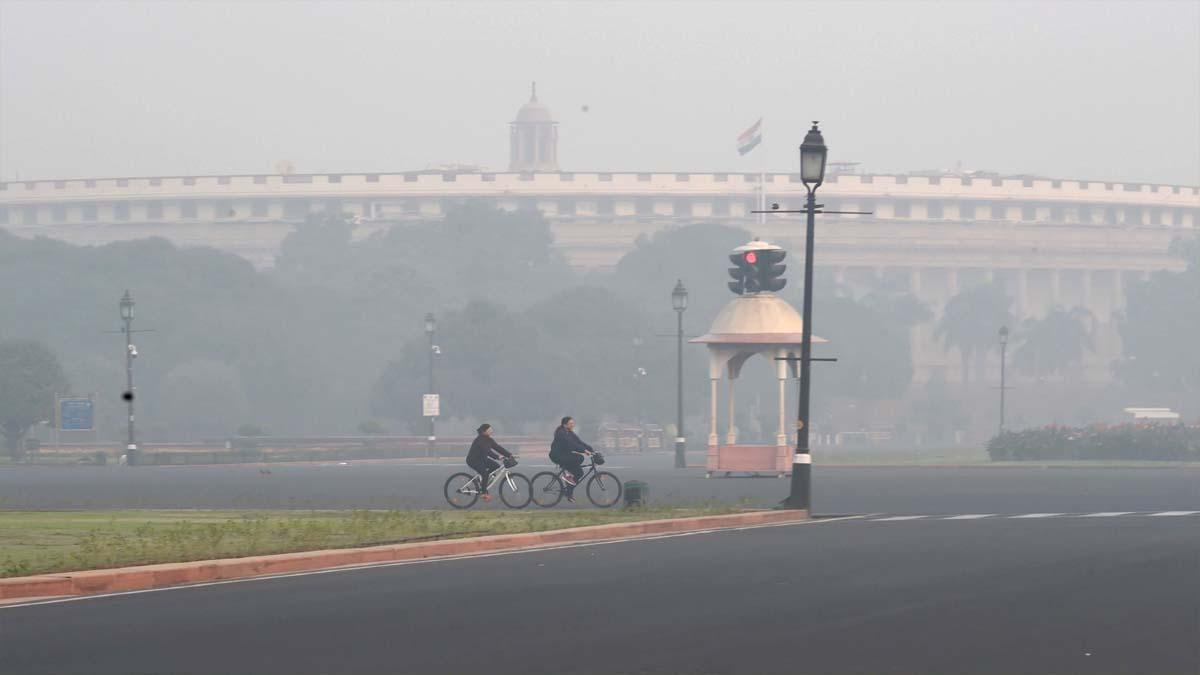 Delhi Air Pollution (फोटो-PTI)
