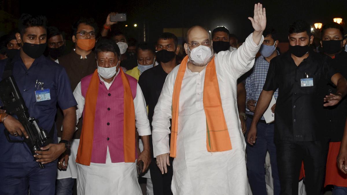 बंगाल दौरे पर अमित शाह, मारे गए BJP कार्यकर्ता के परिजनों से मिले, आज  बांकुरा जाएंगे - West bengal home minister amit shah BJP Workers Bankura -  AajTak