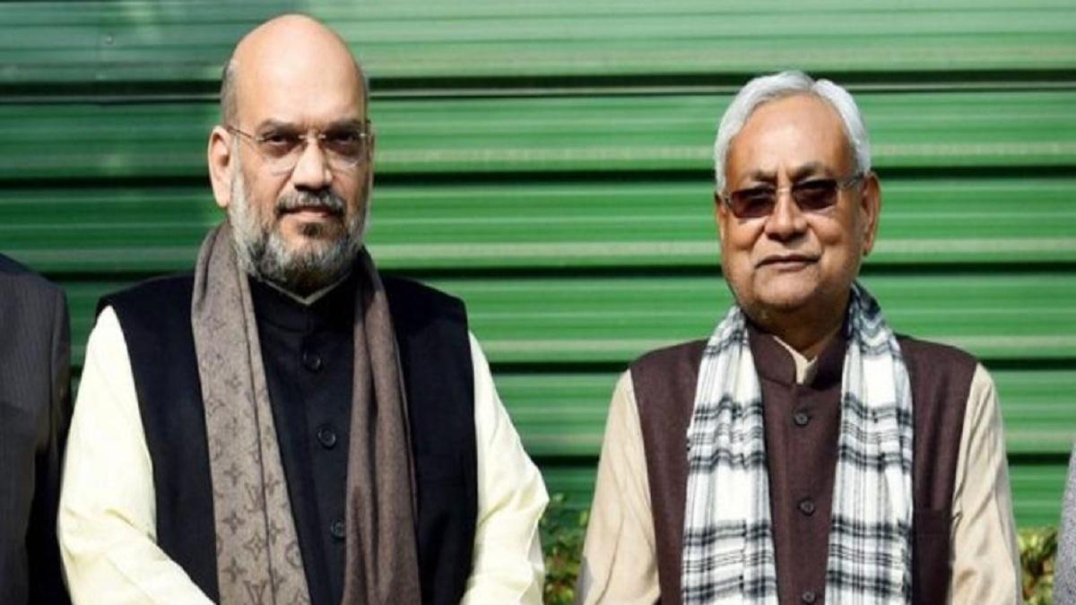 अमित शाह और नीतीश कुमार.(PTI)