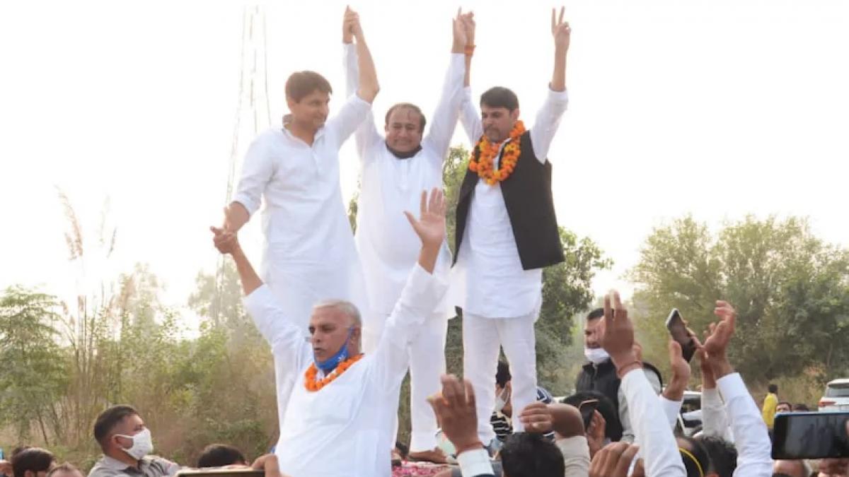 बरोदा उपचुनाव में कांग्रेस उम्मीदवार की हुई जीत