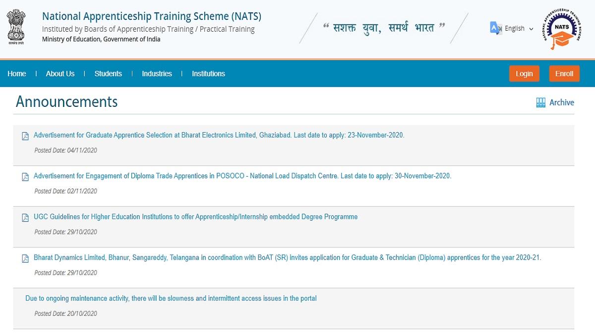 BEL Apprentice Recruitment 2020