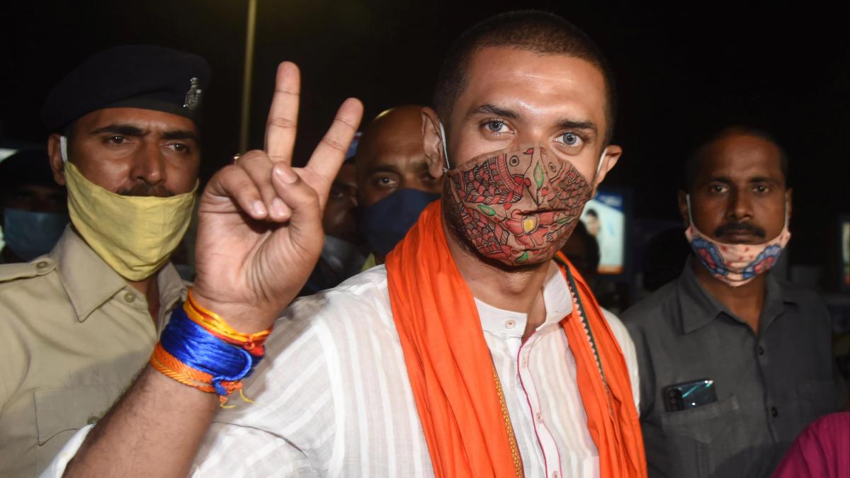 लोक जनशक्ति पार्टी के नेता चिराग पासवान (PTI)