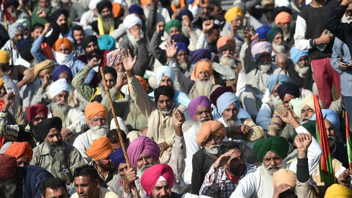 सिंधु बॉर्डर पर बैठक करेंगे किसान (फोटो- PTI)