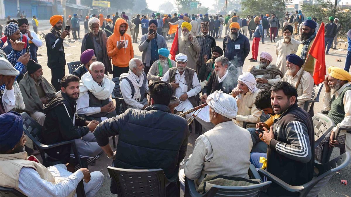 कृषि कानूनों के खिलाफ किसान आंदोलन 