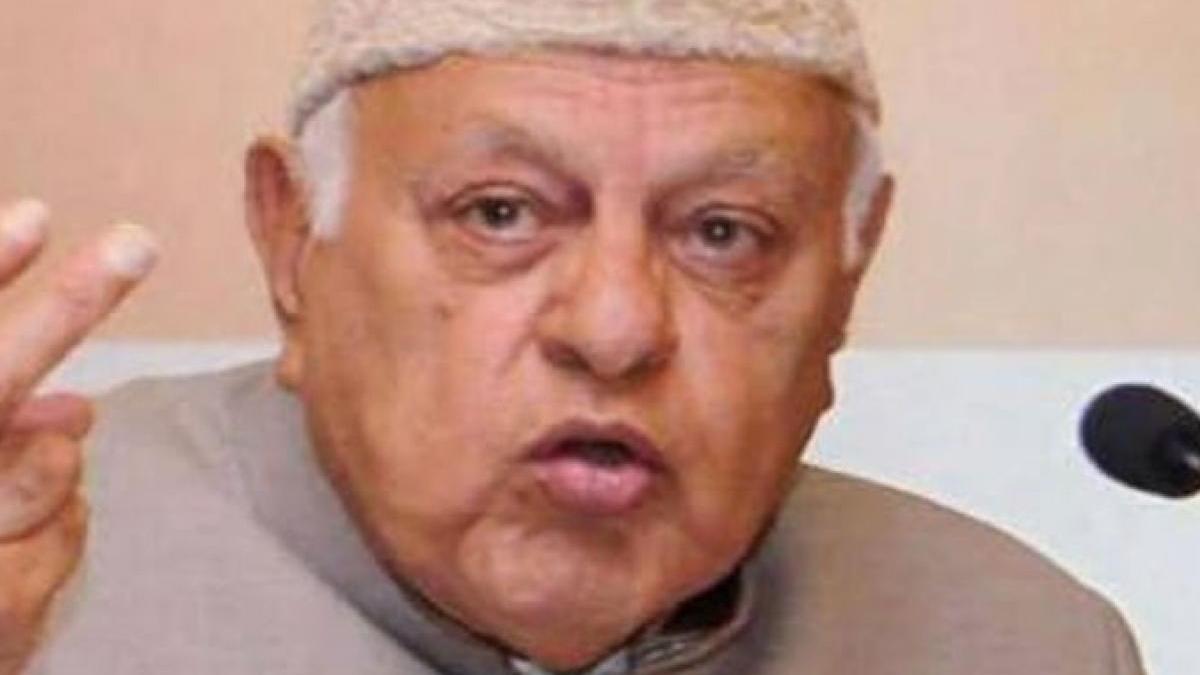 जम्मू कश्मीर के पूर्व सीएम फारूक अब्दुल्ला