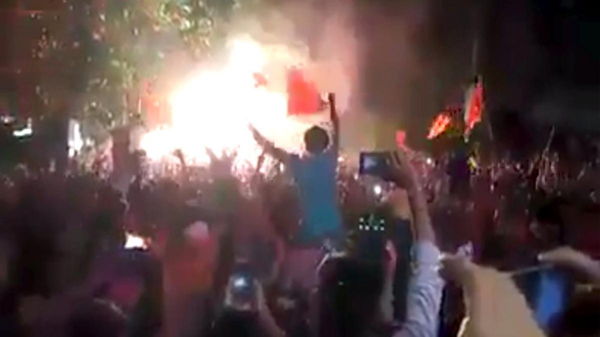 सोशल मीडिया में वायरल तस्वीर 