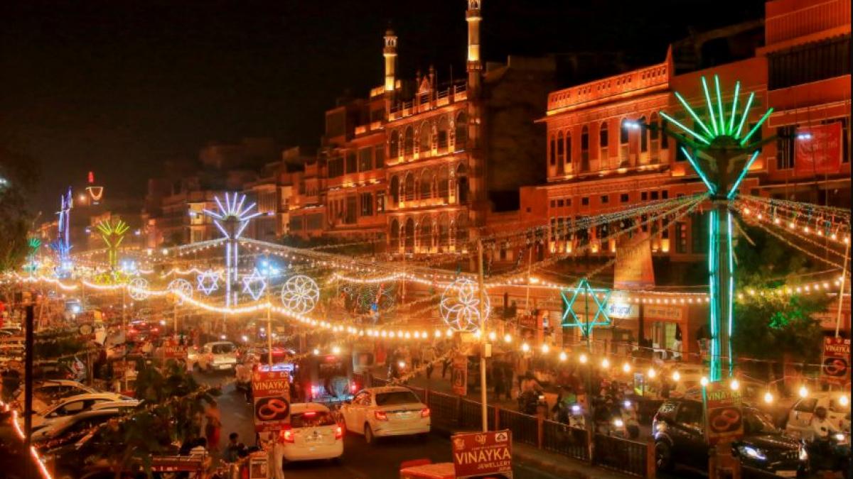 जयपुर का जौहरी बाजार (फोटो- पीटीआई)