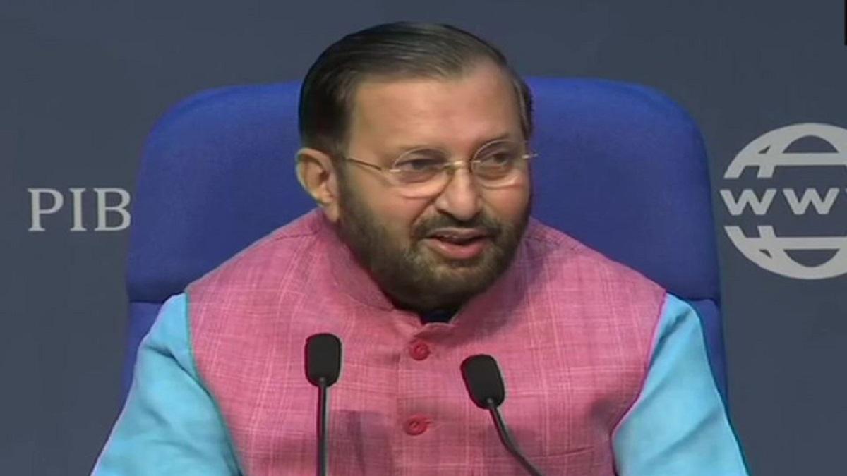 केंद्रीय मंत्री प्रकाश जावड़ेकर (ANI)