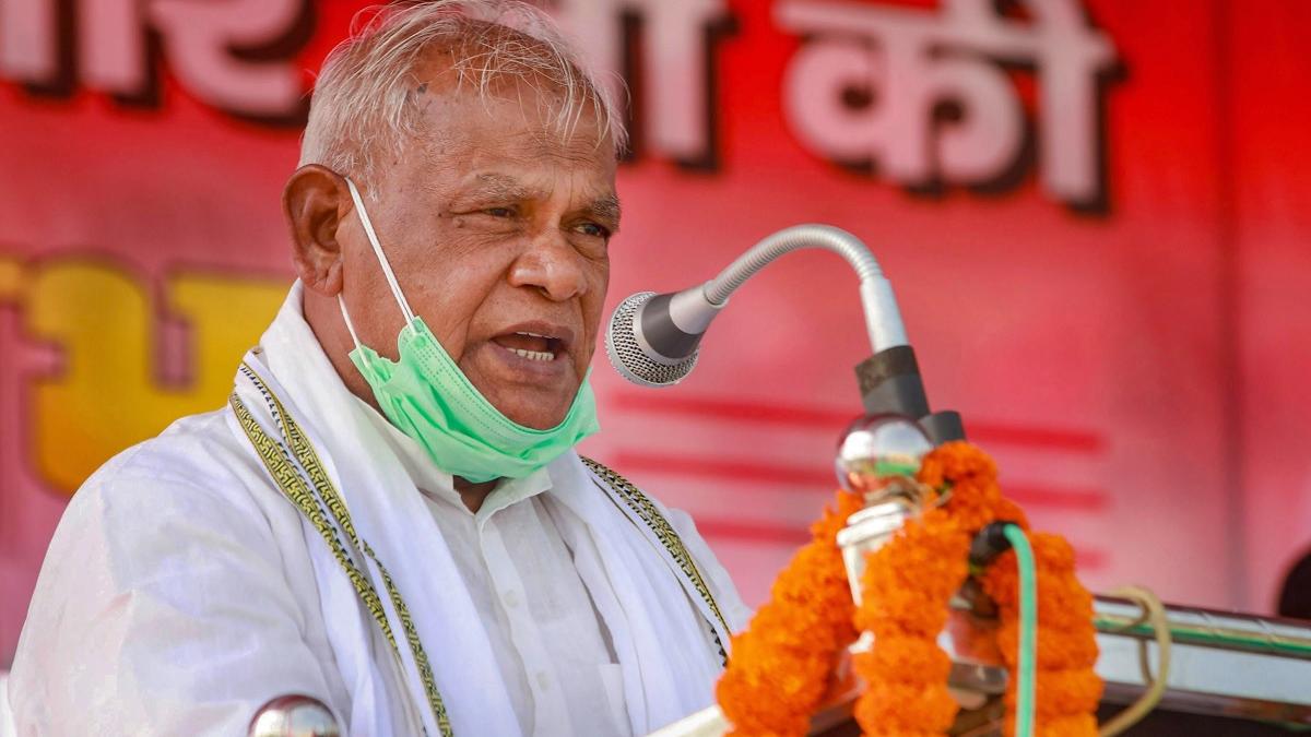 बिहार के पूर्व मुख्यमंत्री जीतनराम मांझी (फाइल फोटोः पीटीआई)