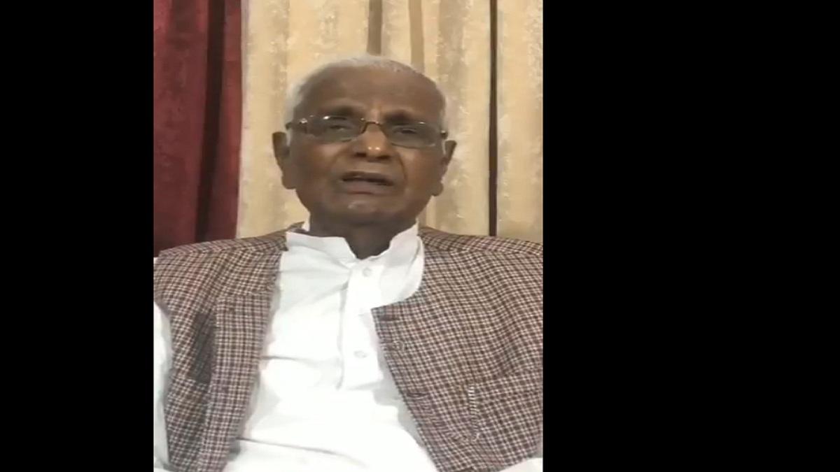 कैलाश नारायण सारंग.(स्क्रीनग्रैब)