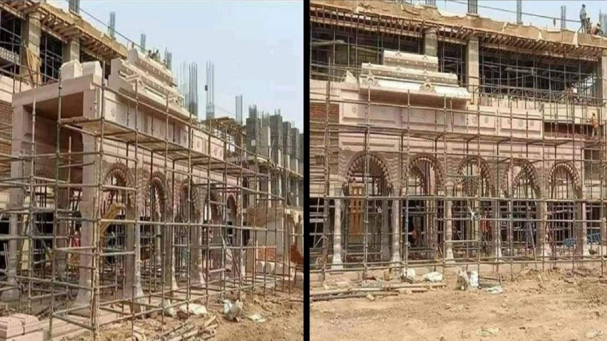 काशी विश्वनाश मंदिर कैंपस की है तस्वीर 