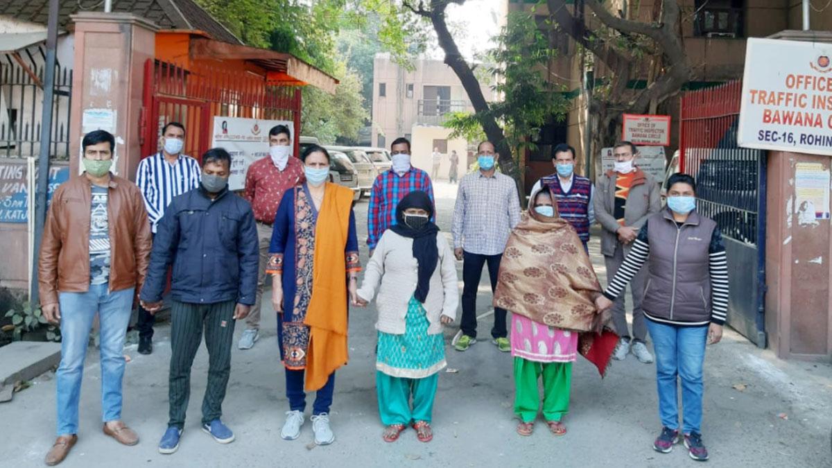  मानव तस्करी गैंग के आठ सदस्य गिरफ्तार (फोटो आजतक)