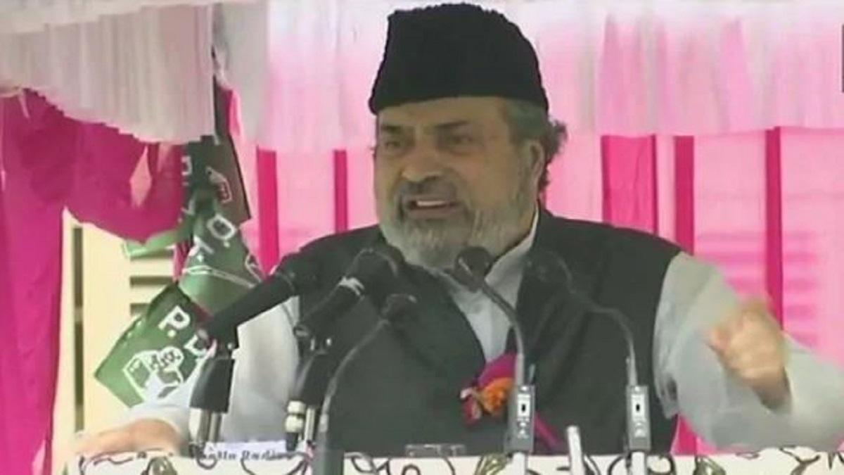 मुजफ्फर हुसैन बेग ने छोड़ी पार्टी (फोटो- एएनआई)