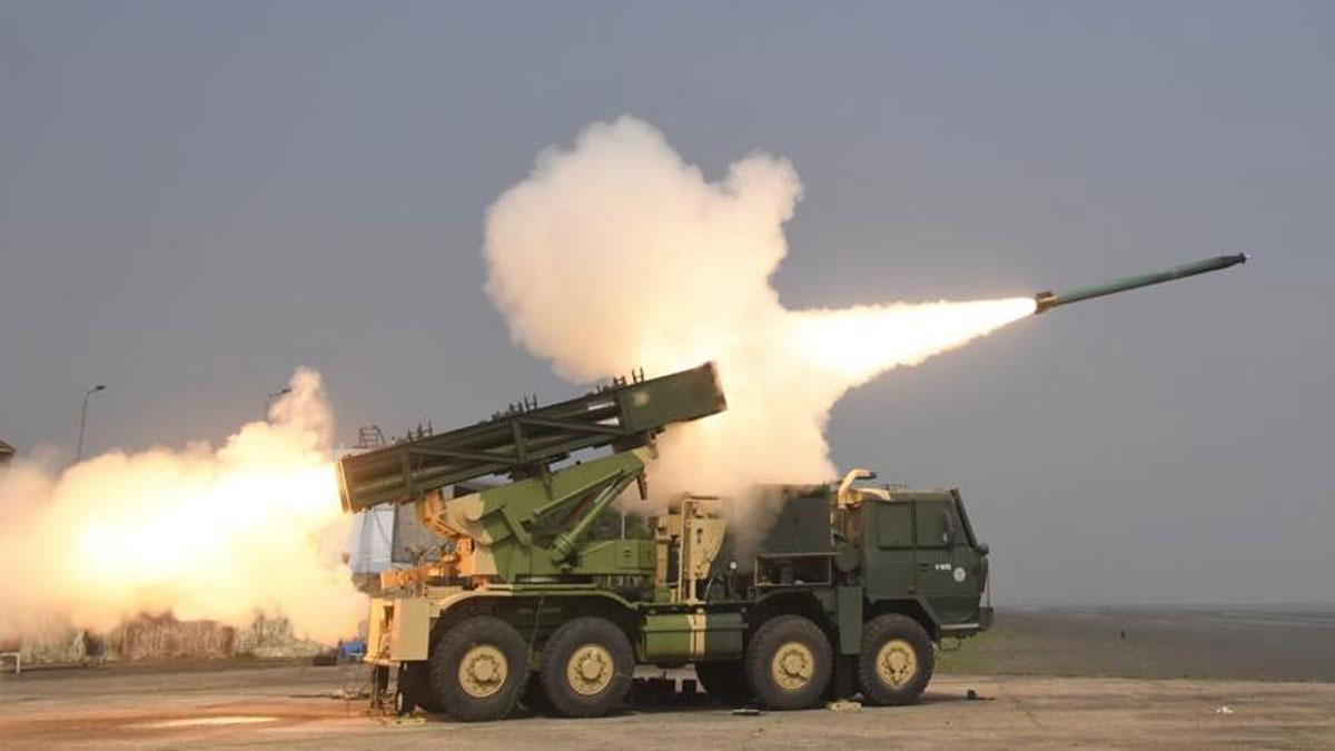 पिनाका रॉकेट सिस्टम का सफल परीक्षण