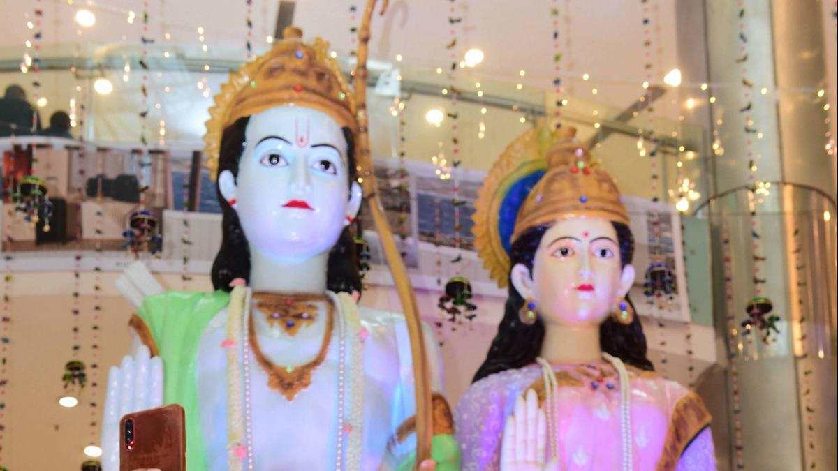 भगवान राम और सीता की मूर्ति (फाइल फोटो-PTI)
