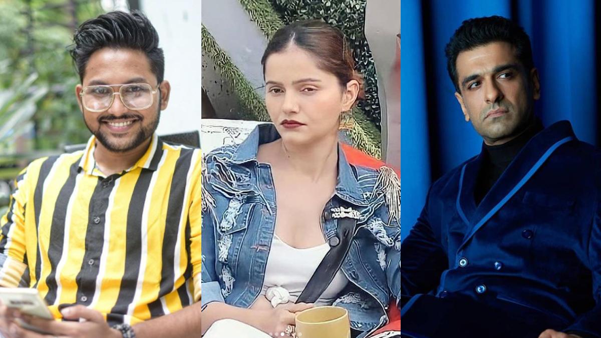 रुबीना द‍िलैक-एजाज खान-जान कुमार सानू 